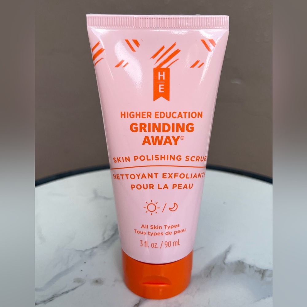 Higher Education Grinding Away Skin Polishing Scrub